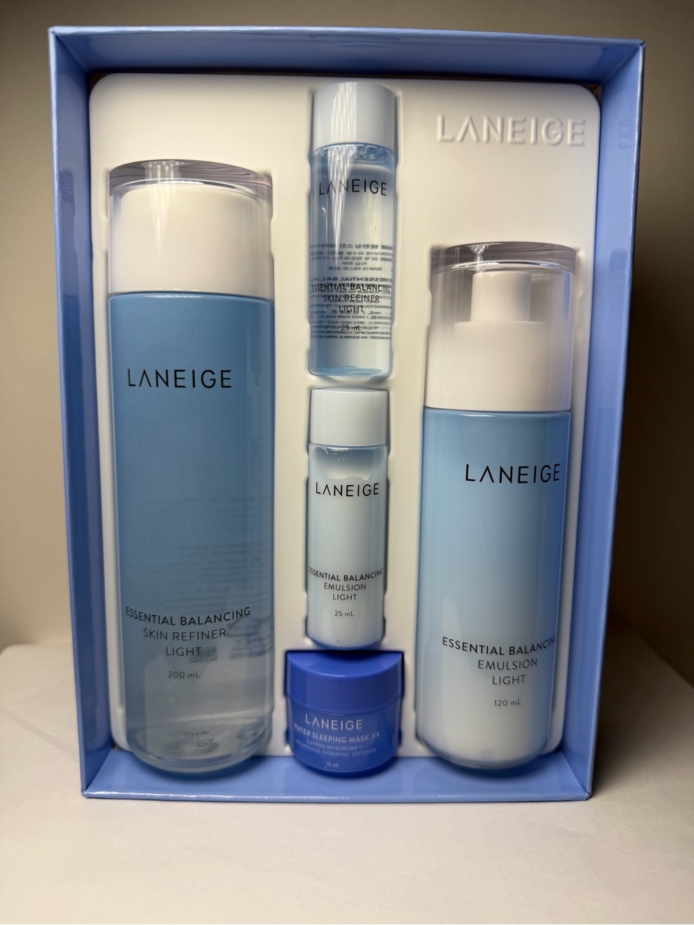 LANEIGE Essential Balancing Toner & Emulsion Set